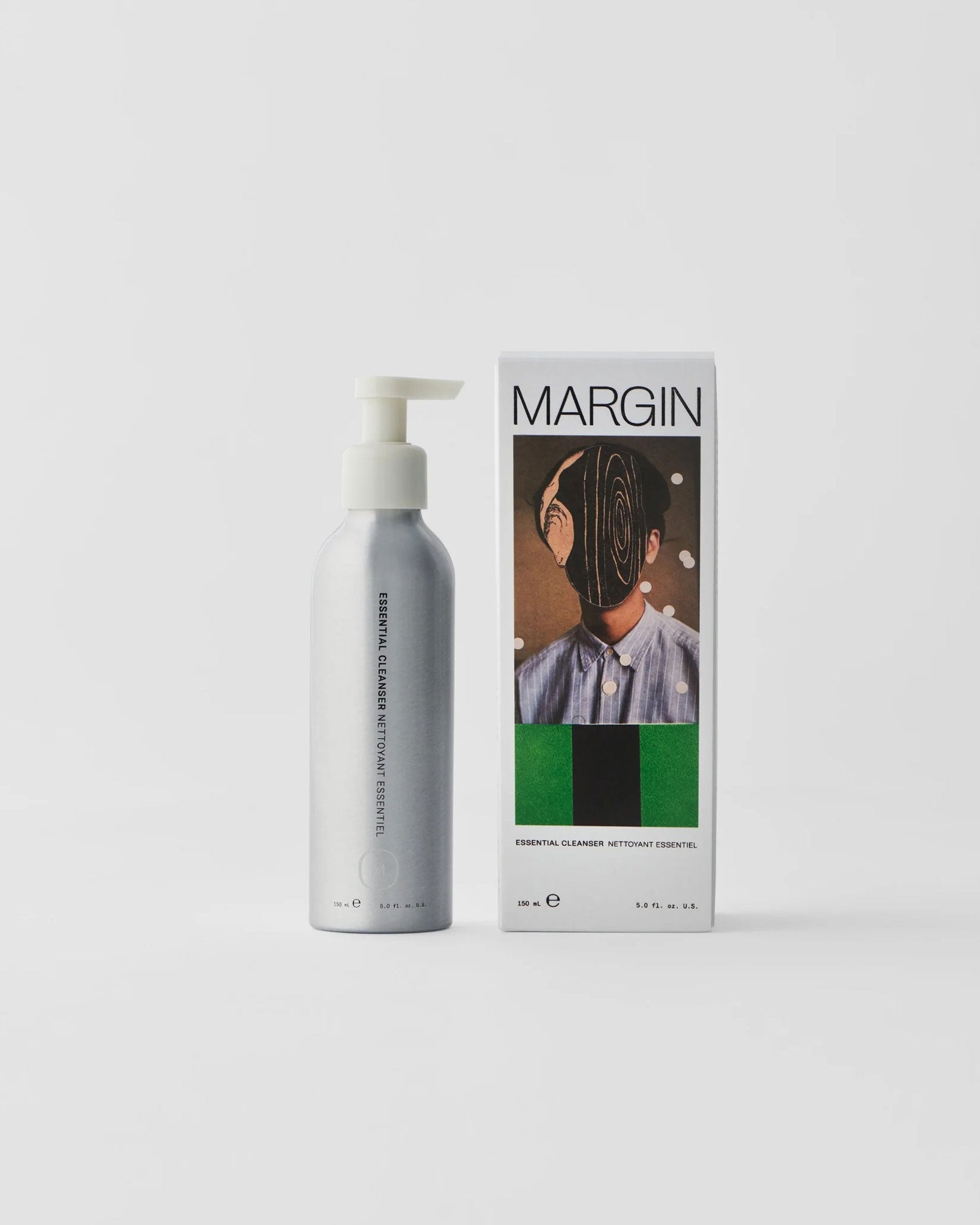 MARGIN GLOBAL Essential Cleanser available at Lahn.shop