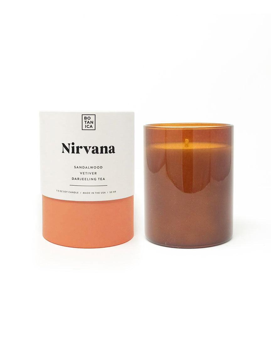 BOTANICA Nirvana Medium Candle | 7.5oz available at Lahn.shop