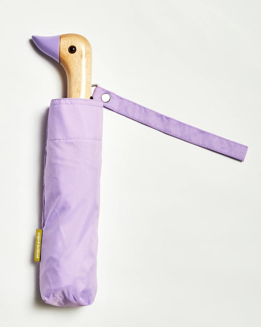 ORIGINAL DUCKHEAD Compact Umbrella in Lilac available at Lahn.shop
