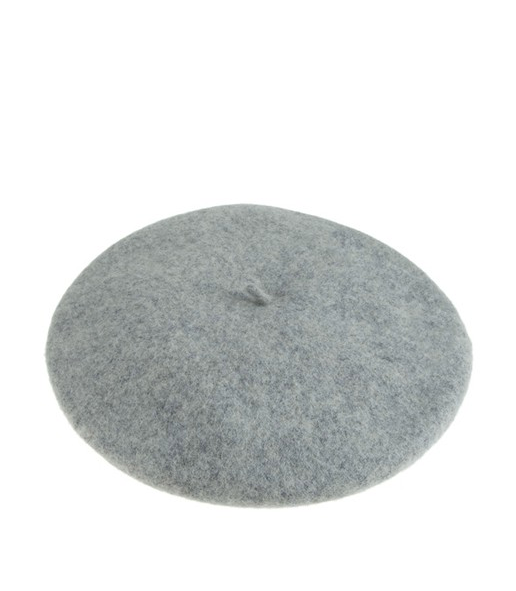 Persons Felted Wool Beret in Heather