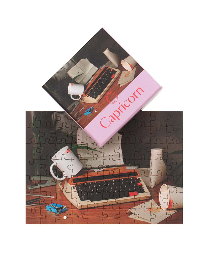 PIECEWORK Zodiac Collection Mini Puzzle in Capricorn available at Lahn.shop