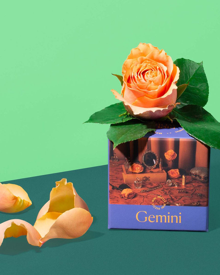 PIECEWORK Zodiac Collection Mini Puzzle in Gemini available at Lahn.shop