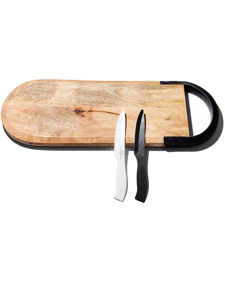 PUEBCO Ceramic Paring Knife in Black available at Lahn.shop