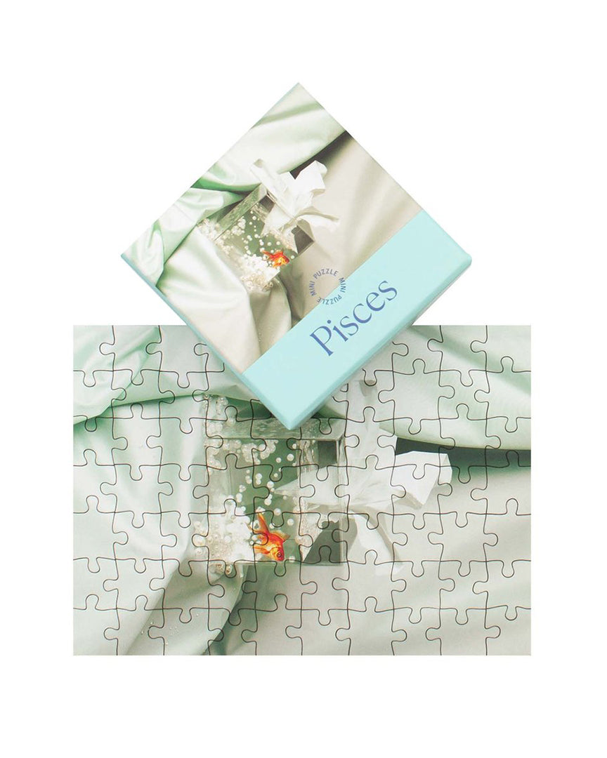 PIECEWORK Zodiac Collection Mini Puzzle in Pisces available at Lahn.shop