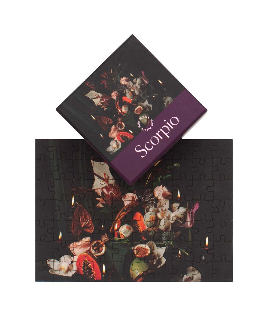PIECEWORK Zodiac Collection Mini Puzzle in Scorpio available at Lahn.shop